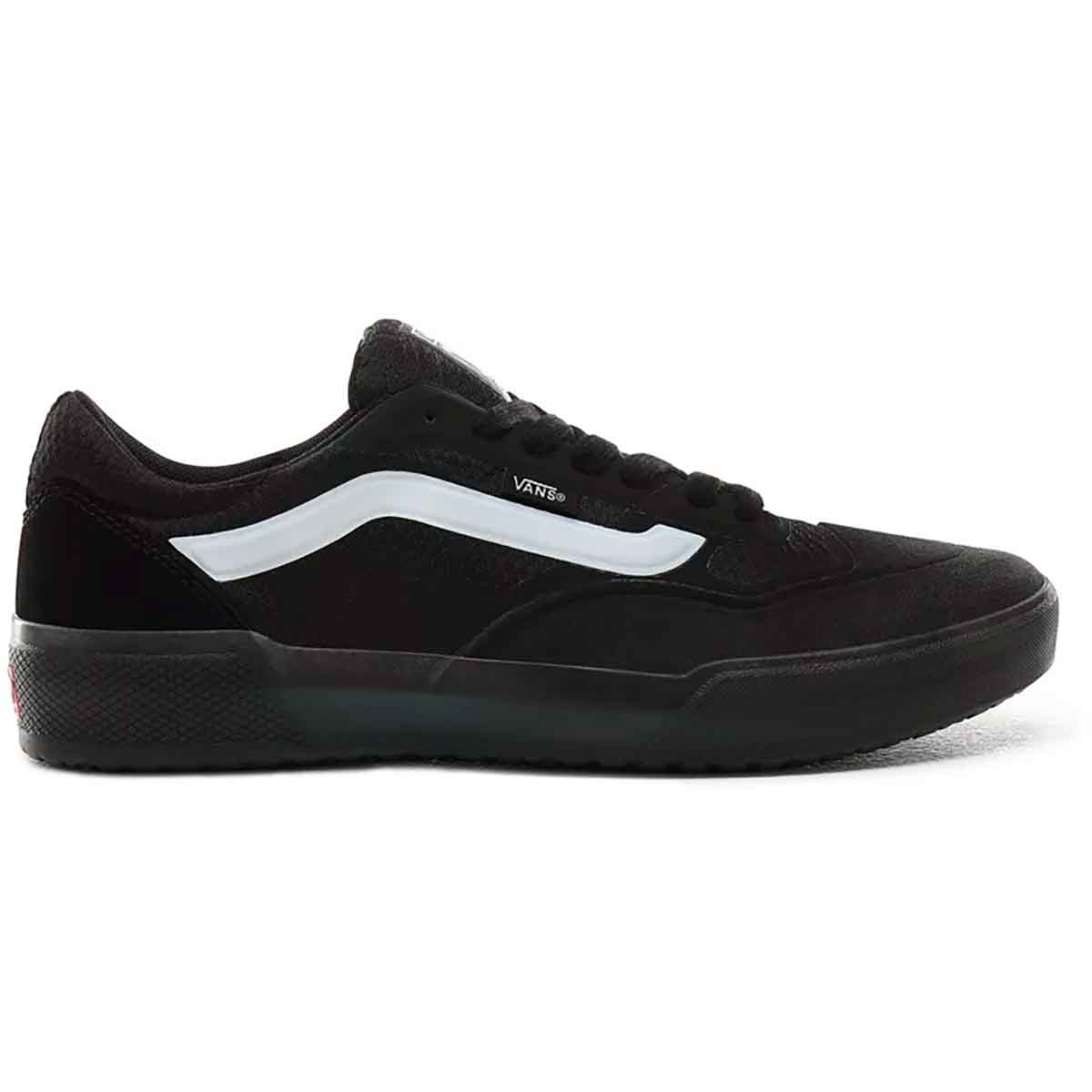 black vans skate shoes