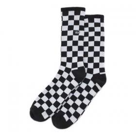 Vans Checkerboard Crew Socks - Black/White Checker Size 6.5-9