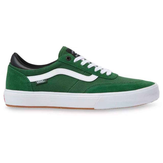vans gilbert crockett white green