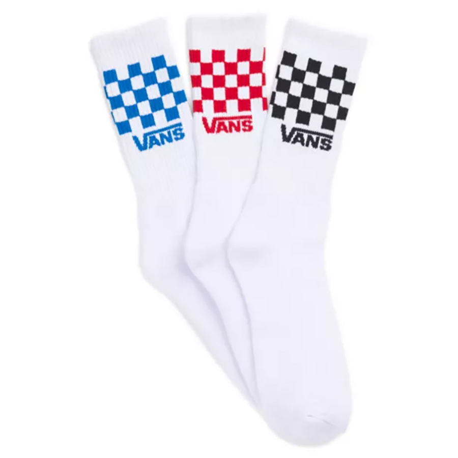 vans checkered crew socks