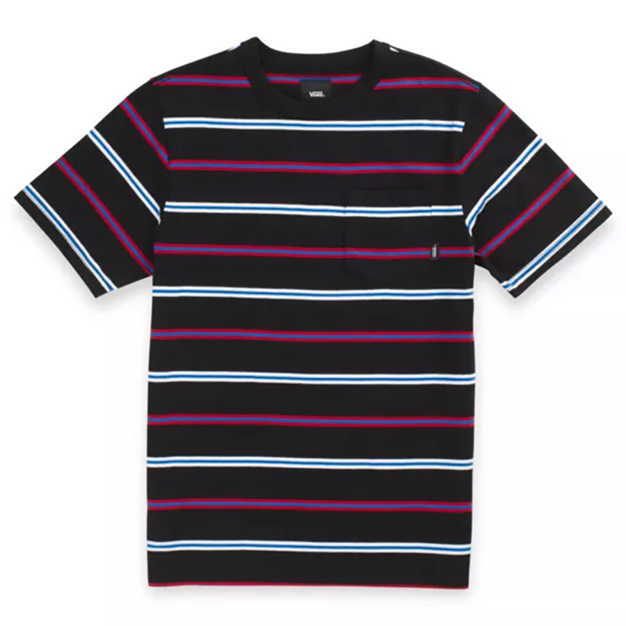 Vans Condit Striped T-Shirt - Black 