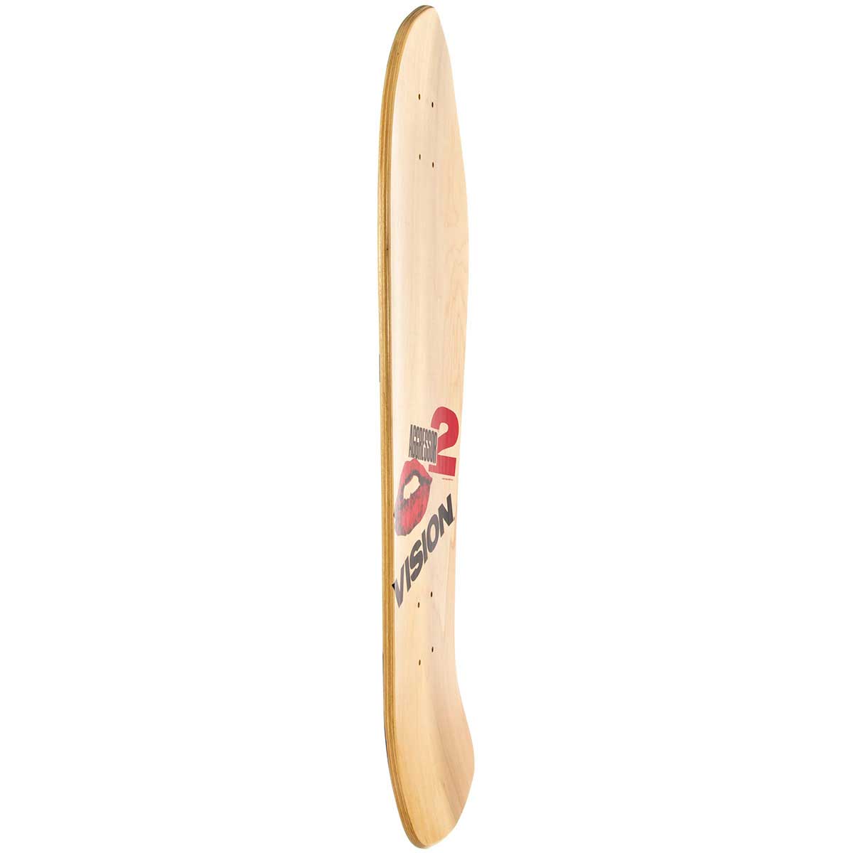 Vision Aggressor 2 LTD Re-Issue Skateboard Deck - Pink Foil 10.25 