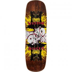 9.5x32.125 Vision Double Vision Re-Issue Deck - Brown Stain