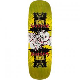 9.5x32.125 Vision Double Vision Re-Issue Deck - Lime Stain