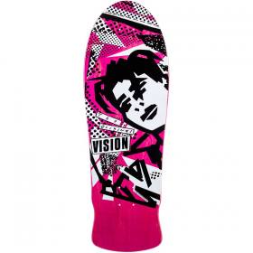 10x30 Vision Old School Gonz Re-Issue Deck - Pink Stain