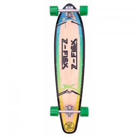 Z-Flex P.O.P. Roundtail Longboard Complete - Blue Fade 9.5x39.5