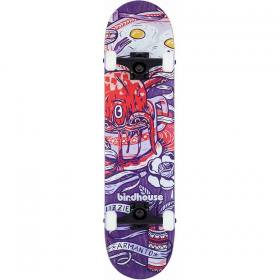 Birdhouse Lizzie Armanto Favorites Complete Skateboard - Purple 7.75x31.25