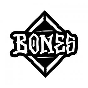 Bones Wheels Diamond Sticker - 3"