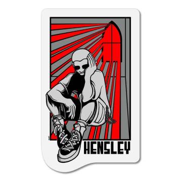 Deathbox Marty Griptape デッキh-street 9インチ H-Street Die-Cut Logo Skateboard Griptape- Black 9x33 | SoCal