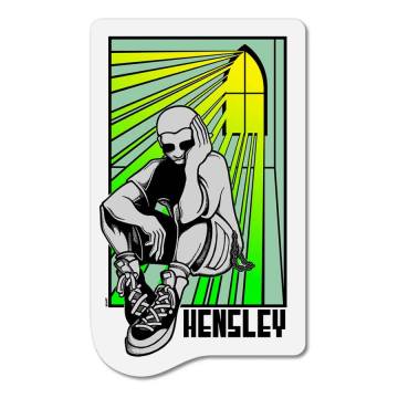H-Street Die-Cut Logo Skateboard Griptape- Black 9x33 | SoCal