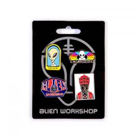 Alien Workshop Lapel Pin 4-Pack