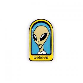 Alien Workshop Believe Lapel Pin - 1.25"
