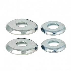 Mini Logo Universal Fit Truck Cup Washers - Silver