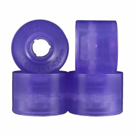 62mm 84a 3DM Cambria Wheels - Clear Purple