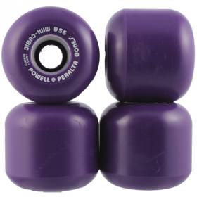 64mm 95a Powell Peralta Mini Cubic Re-Issue Wheels - Purple