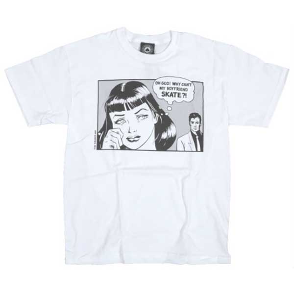 Thrasher Boyfriend T-Shirt - White 