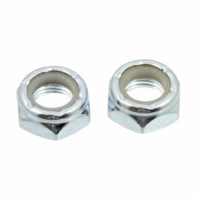 Tracker Trucks Truck Kingpin Nuts - Silver (Set Of 2)