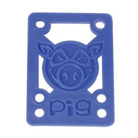 1/8" Hard Pig Wheels Piles Risers - Blue