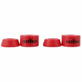 Khiro Barrel Bushings - Medium/Soft Red (2 Trucks)