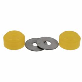 Riptide APS Chubby (15.24mm Standard) Bushings - Light Yellow 65a (1 Truck)