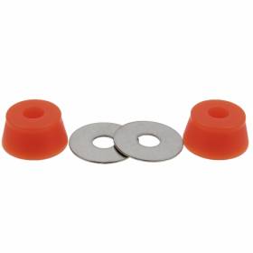 Riptide APS Fat Cone (15.24mm Standard) Bushings - Orange 80a (1 Truck)