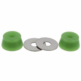 Riptide APS Fat Cone (15.24mm Standard) Bushings - Green 75a (1 Truck)