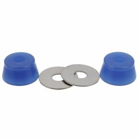 Riptide APS Fat Cone (15.24mm Standard) Bushings - Translucent Blue 62.5a (1 Truck)