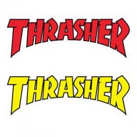 Thrasher Die Cut Logo Sticker