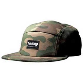 Thrasher 5 Panel Hat - Camo