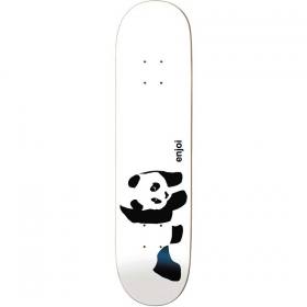 8x31.9 Enjoi Panda Logo Wide White R7 Deck