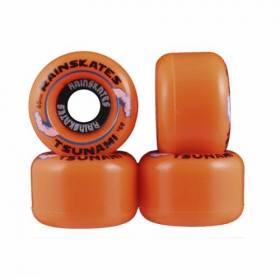 65mm 85a Rain Skates Tsunami Wheels - Orange