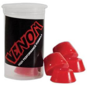 Venom HPF Bushings - Street Tube Red 90a - (2 Trucks)