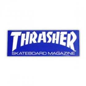 Thrasher Logo Sticker - Medium 2.75" x 6". Assorted Colors