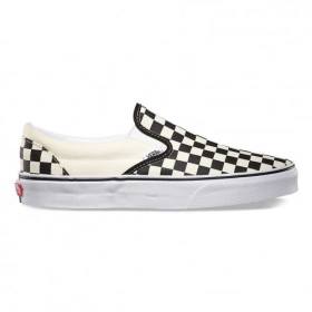 Vans Classic Slip On Shoes - Black/White Checkerboard