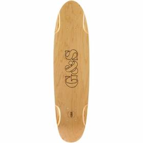 7.125x28.75 G&S Warptail Roundtail 2 Re-Issue Deck - Natural Pre-Gripped