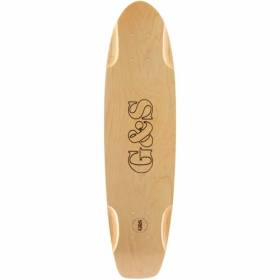 7.38x28.75 G&S Warptail SquareTail 2 Re-Issue Deck - Natural - Pre-Gripped