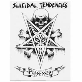 Suicidal Skates - Suicidal Tendencies Possessed To Skate Sticker - 4.25" White