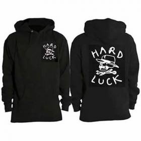 Hard Luck OG Logo Pullover Hoodie - Black