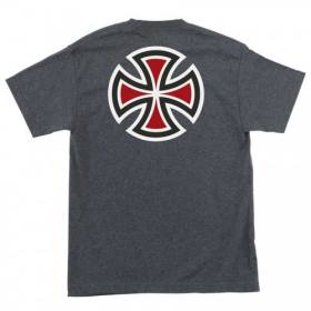 Independent Trucks Bar/Cross Youth T-Shirt - Charcoal Heather