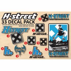 H-Street 33 Sticker Pack