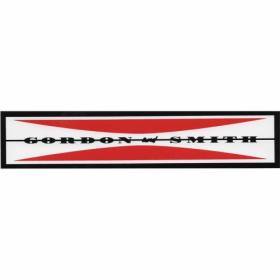 G&S Original Logo Sticker - 6.25" x 1.25"