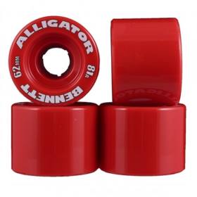 62mm 81a Alligator Re-Issue Cruiser Wheels - Solid Red