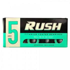 Rush Abec-5 Titanium Coated Bearings - Includes Spacers