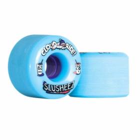 62mm 78a Cloud Ride Slusheez Cruiser Wheels - Light Blue