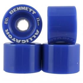 71mm 80a Alligator Re-Issue Longboard Wheels - Solid Blue