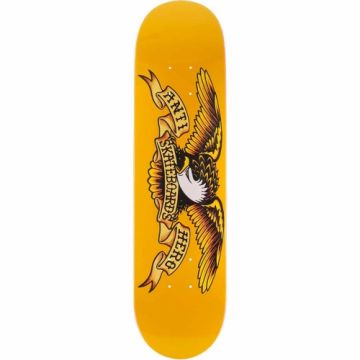 Antihero Classic Eagle Mini Deck - Yellow 7.3x29 | SoCal Skateshop