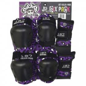187 Jr. Six Pack Pad Set - Kevin Staab Purple