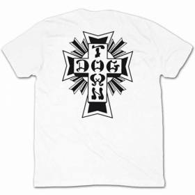 Dogtown Cross Logo T-Shirt - White/Black