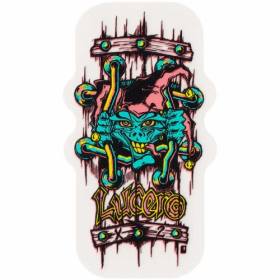 Black Label Lucero X2 Sticker - Large 3" x 5.25" Assorted Colors