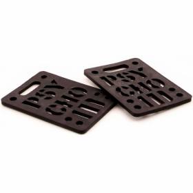 1/8" Shock Psycho Hardware Truck Risers - Black